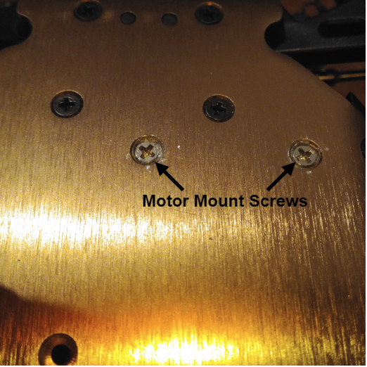 Motor Mount Bottom Screws