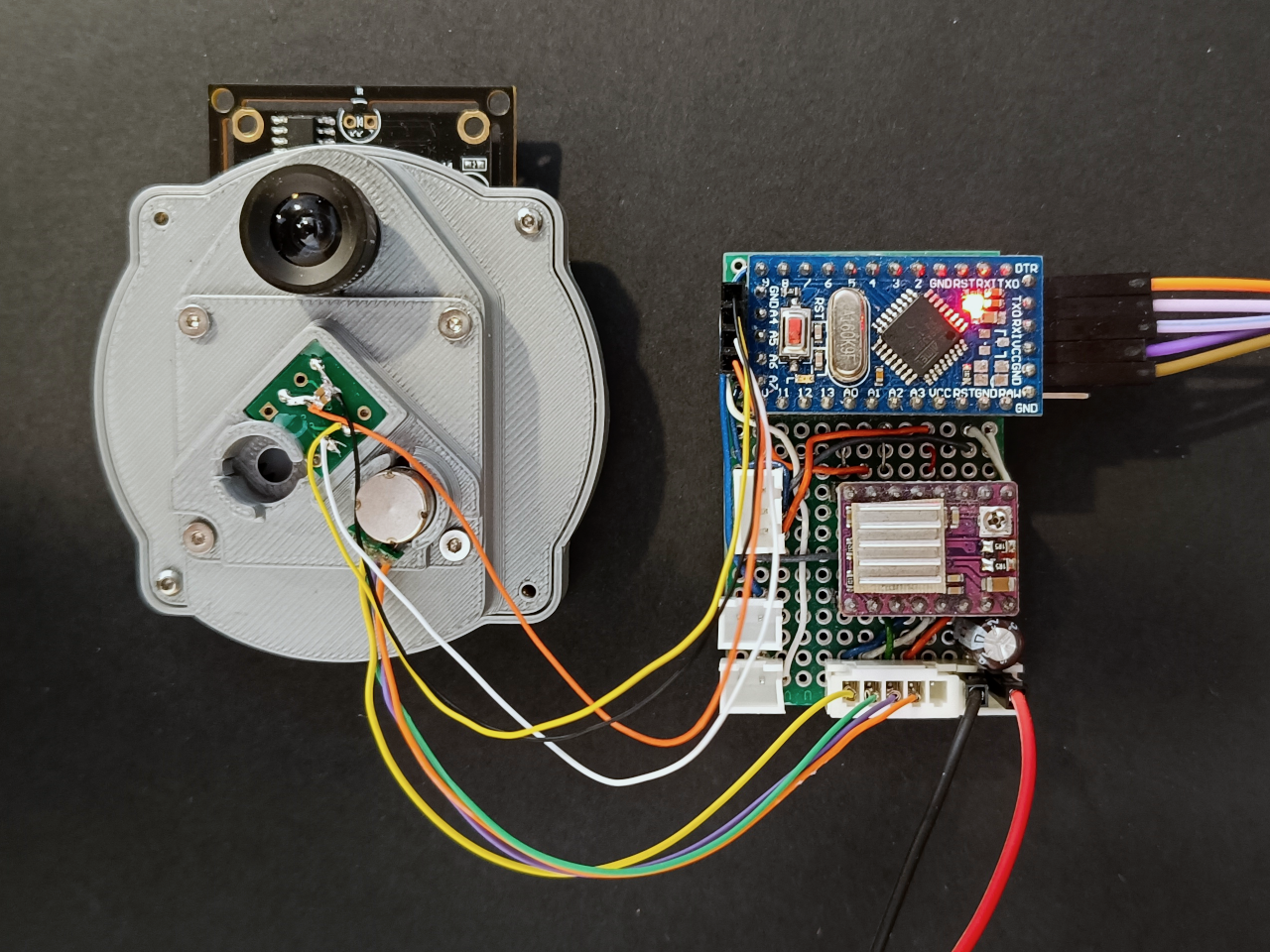 Filter Wheel Controller Arduino Version